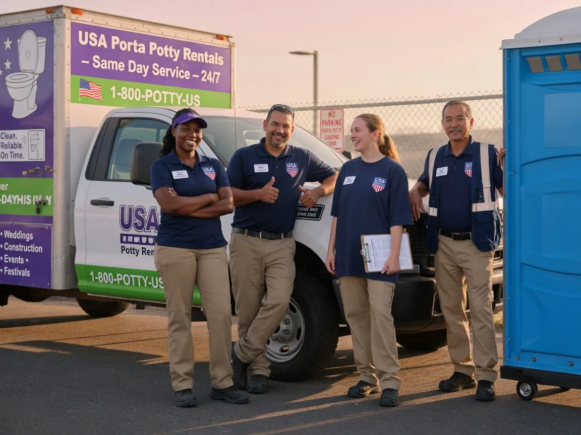 Porta Potty Rental company in Camptonville, CA