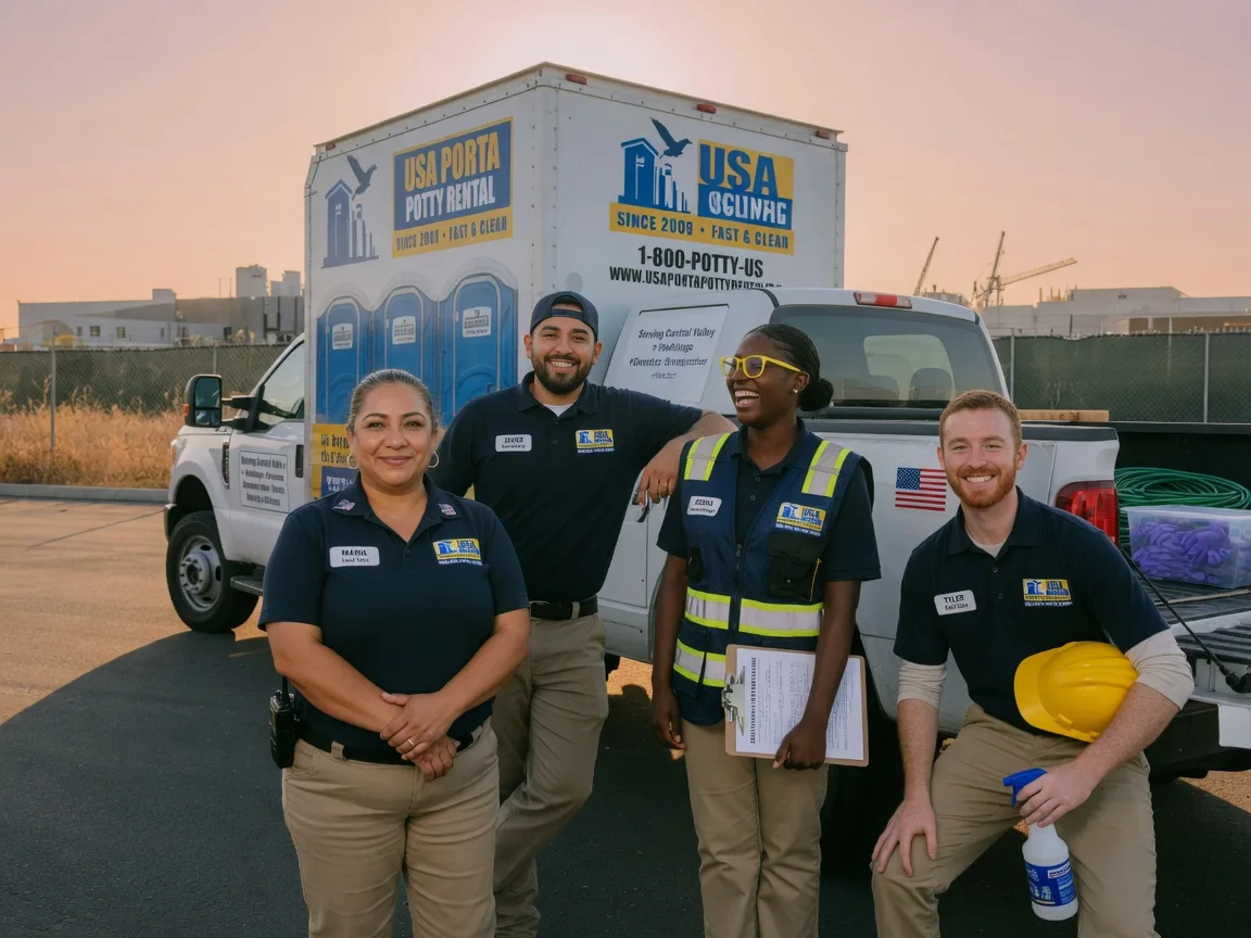 Portable Toilet Rental company in Camptonville, CA
